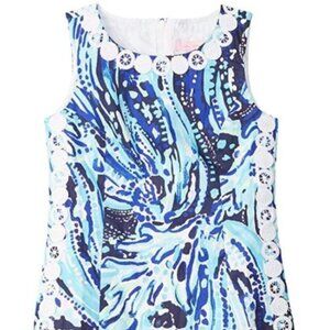 Lilly Pulitzer Mini Mila Shift Dress inn crash the Bash size 10 NWOT
